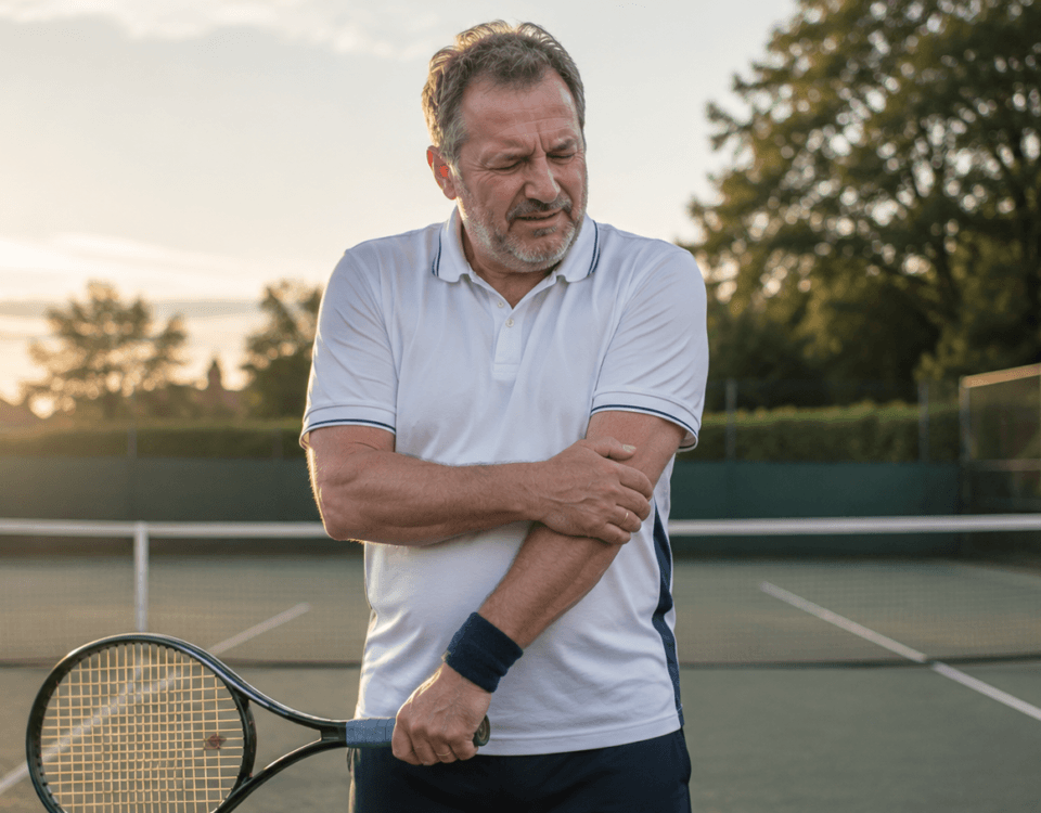 Tennis elbow pain