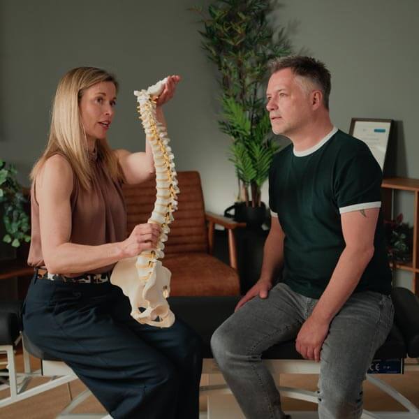 experienced chiropractor giving care